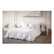grey king size quilt Ogallala Comforters White