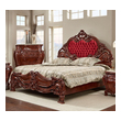walnut king bed PolArt Beds Multiple options Classic Baroque