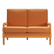 brown leather couch with chaise PolArt Sofas and Loveseat Multiple options Classic Baroque