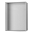 2 panel shower wall kit Pulse Brushed Stainless Steel