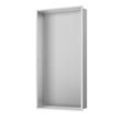 wet wall panels bathroom ideas Pulse Brushed Stainless Steel