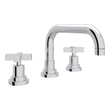 Bathroom Faucets Rohl LOMBARDIA POLISHED CHROME ROHL LAV FCT & TRIM A2218XMAPC-2 824438297159 Lavatory Faucet Widespread Modern Widespread Bathroom Widespread 