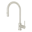 bronze color kitchen faucet Rohl Pull-Down Kitchen Faucets POLISHED NICKEL Modern