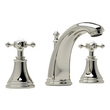 Bathroom Faucets Rohl PERRIN & ROWE BATH POLISHED NICKEL ROHL LAV FCT & TRIM U.3713X-PN-2 685333371333 Lavatory Faucet Widespread Traditional Widespread Bathroom Widespread 