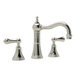 2 handle bathroom faucet Rohl Widespread Faucet main POLISHED NICKEL Traditional