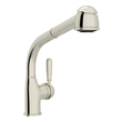 kitchen sink faucet set Rohl Pull-Out Kitchen Faucets Polished Nickel Traditional