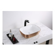 vitreous china vanity top Ruvati Bathroom Sink Rose Gold / White