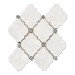 metallic tile backsplash Soci Waterjet Mosaic Tile and Decorative Tiles