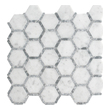 Mosaic Tile and Decorative Til Soci Honeycomb Mosaic marble and limestone mosiacs SSH-254 Natural Stone Mosaics Whitesnow Mosaic Complete Vanity Sets 