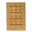navy and orange rug Solo Rugs PAK ARTS & CRAFTS Rugs Yellow Arts & Crafts; 9