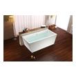 1 1 4 bathtub drain Streamline Bath Bathroom Tub White Soaking Freestanding Tub
