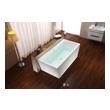 1 1 4 bathtub drain Streamline Bath Bathroom Tub White Soaking Freestanding Tub