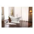 bathtub shower door ideas Streamline Bath Set of Bathroom Tub and Faucet White Soaking Freestanding Tub