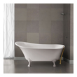 jacuzzi bathtub filter Streamline Bath Bathroom Tub White Soaking Clawfoot Tub