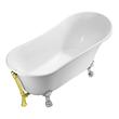 bathtub cover ideas Streamline Bath Bathroom Tub White Soaking Clawfoot Tub