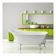 used jacuzzi tub Streamline Bath Bathroom Tub White Soaking Clawfoot Tub