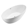 best bathtub drain kit Streamline Bath Bathroom Tub White Soaking Freestanding Tub