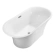 bathtub shower room Streamline Bath Bathroom Tub White Soaking Freestanding Tub