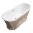 freestanding bath ideas Streamline Bath Bathroom Tub Chrome  Soaking Freestanding Tub