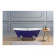 jetted bathtub for two Streamline Bath Bathroom Tub Purple Soaking Clawfoot Tub