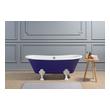 best freestanding bathtub faucet Streamline Bath Bathroom Tub Purple Soaking Clawfoot Tub