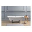 bathroom ideas freestanding bath Streamline Bath Bathroom Tub Purple Soaking Clawfoot Tub