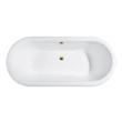 best bathtubs Streamline Bath Bathroom Tub White Soaking Freestanding Tub
