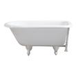 old fashioned bathtubs for sale Streamline Bath Bathroom Tub White Soaking Clawfoot Tub