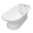 bathroom jacuzzi tub ideas Streamline Bath Bathroom Tub White Soaking Freestanding Tub