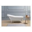 waste and overflow for clawfoot tub Streamline Bath Bathroom Tub White Soaking Clawfoot Tub