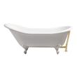 tub sales near me Streamline Bath Bathroom Tub White Soaking Clawfoot Tub
