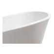 freestanding tub and shower ideas Streamline Bath Set of Bathroom Tub and Faucet White Soaking Freestanding Tub