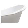 maax jacuzzi tub how to use Streamline Bath Set of Bathroom Tub and Faucet White  Soaking Clawfoot Tub