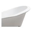 jacuzzi whirlpool bath drain plug Streamline Bath Set of Bathroom Tub and Faucet White  Soaking Clawfoot Tub