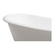 free standing tub bathroom ideas Streamline Bath Set of Bathroom Tub and Faucet White Soaking Clawfoot Tub