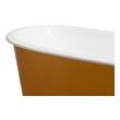 bath at home Streamline Bath Set of Bathroom Tub and Faucet Gold Soaking Freestanding Tub