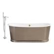 new bathtub ideas Streamline Bath Set of Bathroom Tub and Faucet Chrome  Soaking Freestanding Tub