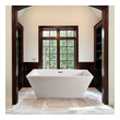 best bath tubs Streamline Bath Bathroom Tub White Soaking Freestanding Tub