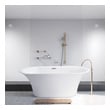 deep tub bath Streamline Bath Bathroom Tub Free Standing Bath Tubs White Soaking Freestanding Tub