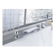 Sumerain Deck Mount and Roman Tub Faucets, Chrome, Complete Vanity Sets, Tub faucet, S2024CW