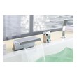 Sumerain Deck Mount and Roman Tub Faucets, Chrome, Complete Vanity Sets, Tub faucet, S2095CW