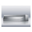 Summit Range Hoods and Ventilation, Complete Vanity Sets, Shell Hood No Fan, Shell24SS