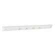 easy closet lighting Task Lighting Angle Power Strip Fixtures White