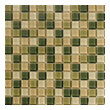 Mosaic Tile and Decorative Til Tesoro ISLAND BLENDS 1X1 KEEKELU11AQBLCA Bluenavytealturquioseindigoaqu Mosaic Complete Vanity Sets 
