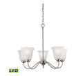 small crystal chandeliers for sale Thomas Lighting Chandelier Chandelier Brushed Nickel Traditional