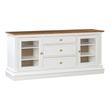 living room with entertainment center Tov Furniture Entertainment Centers White