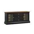 media console stand Tov Furniture Entertainment Centers Charcoal