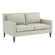 black velvet couch Tov Furniture Sofas Grey