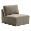 chaise lounge seat Tov Furniture Sectionals Taupe