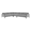 full size sleeper sectional Tov Furniture Sectionals Grey